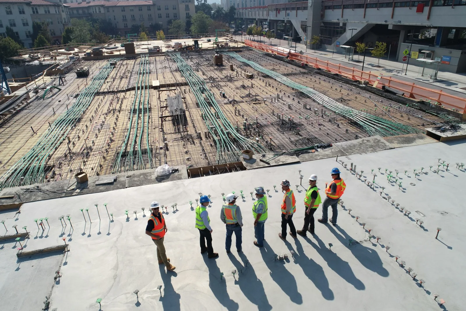 Obra en ejecución de Vallmar
